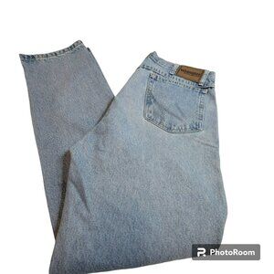Wrangler Jeans, Men 36x34, Lightwash Denim, Pockets, Straight Leg, Cotton, EUC